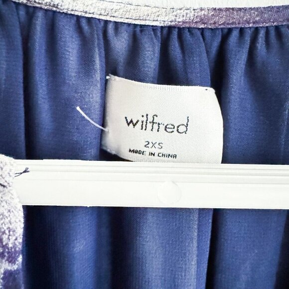 Wilfred Barossa Abstract Print Casual everyday Midi Dress 2XS Oversized - Picture 6 of 7